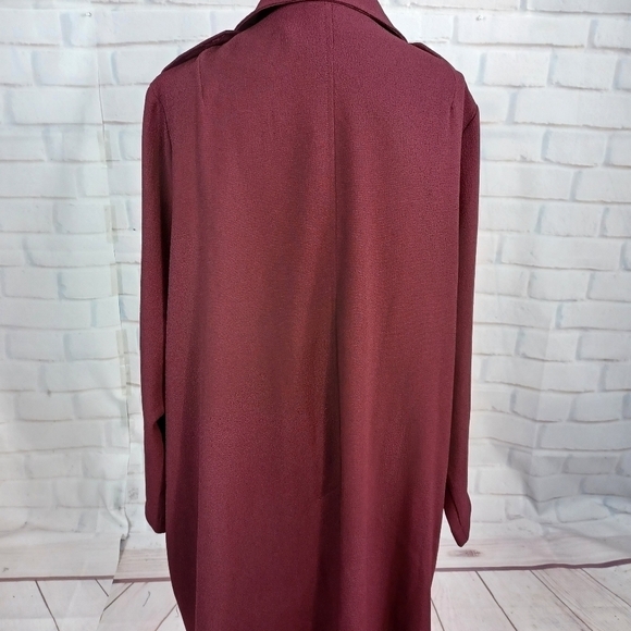 OSOS women's long sleeve stretch button front cardigan size 20 pockets NWT b24 - Picture 10 of 10